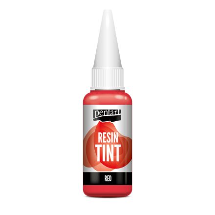 Pentart Gyantaszínező tinta piros 20 ml - 40063