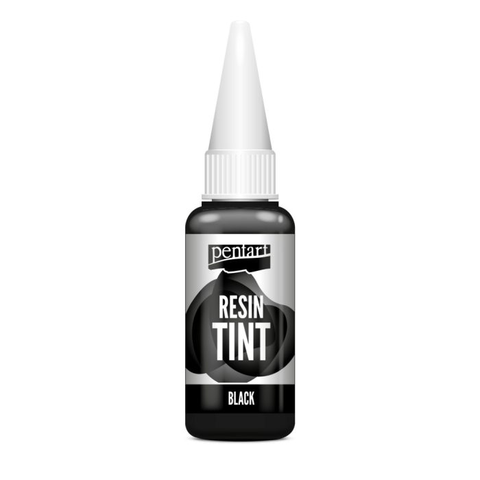 Pentart Gyantaszínező tinta fekete  20 ml - 40073