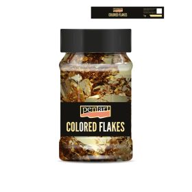 Pentart Színes fólia pehely min. 1 g, barokkarany - 40093