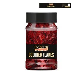 Pentart Színes fólia pehely min. 1 g, piros - 40094