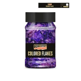 Pentart Színes fólia pehely min. 1 g, sötétlila - 40095