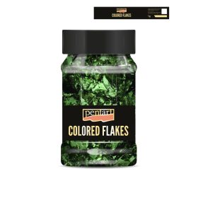 Pentart Színes fólia pehely min. 1 g, zöld - 40101