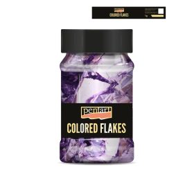 Pentart Színes fólia pehely min. 1 g, világoslila - 40103
