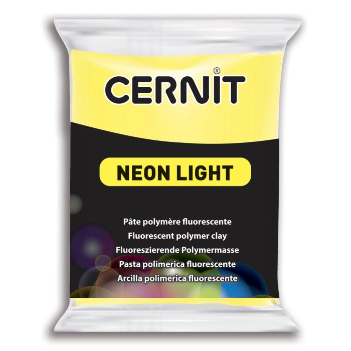 Cernit süthető gyurma N°1, 56 g - Neon sárga - 40682