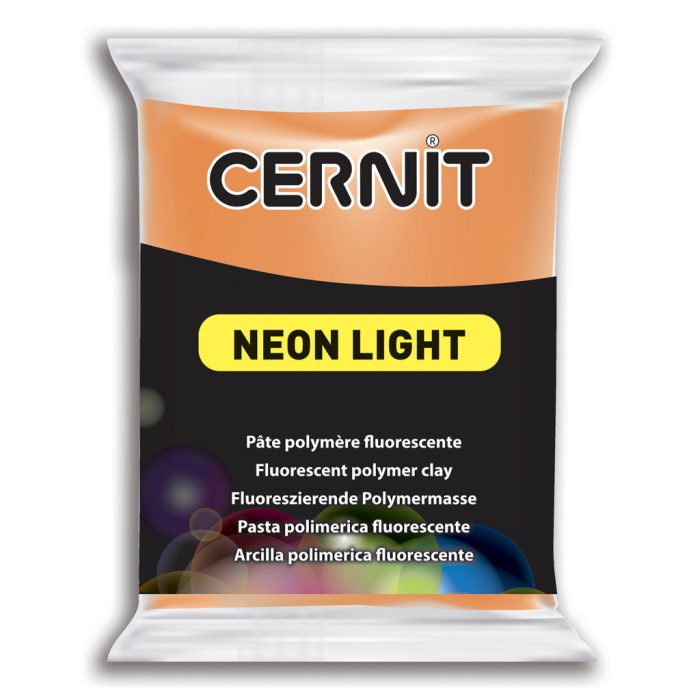 Cernit süthető gyurma N°1, 56 g - Neon narancs - 40683