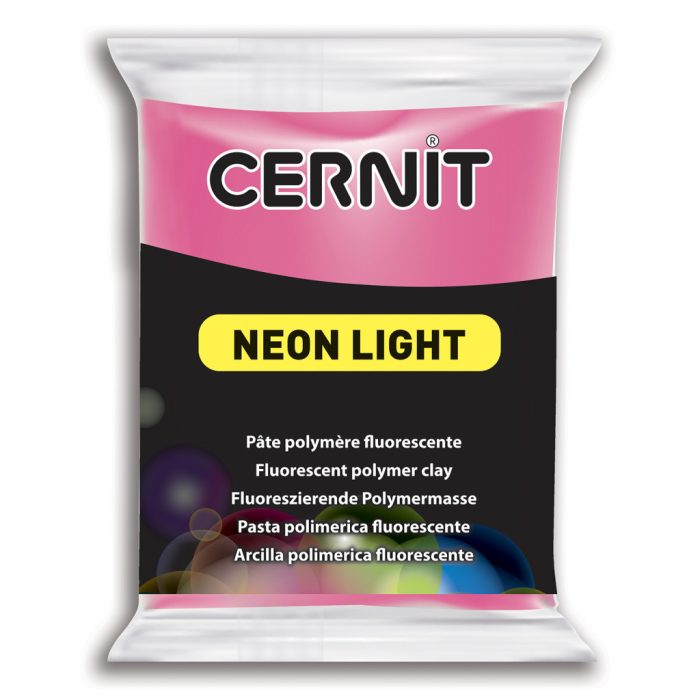 Cernit süthető gyurma N°1, 56 g - Neon fukszia - 40684
