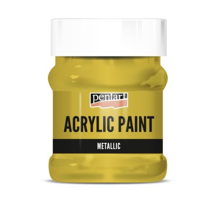 Pentart Metál akrilfesték 230 ml antikarany - 4071