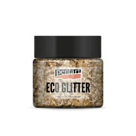 Pentart Eco Glitter rózsaarany, confetti  min. 15 g - 41119