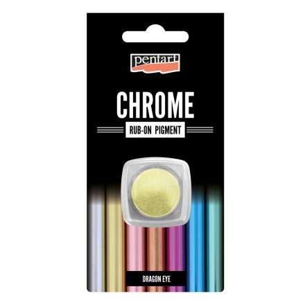 Pentart Rub-on pigment chrome effect 0,5 g sárkányszem - 41354