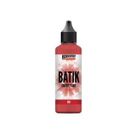 Pentart Batikfesték 80 ml piros - 43241