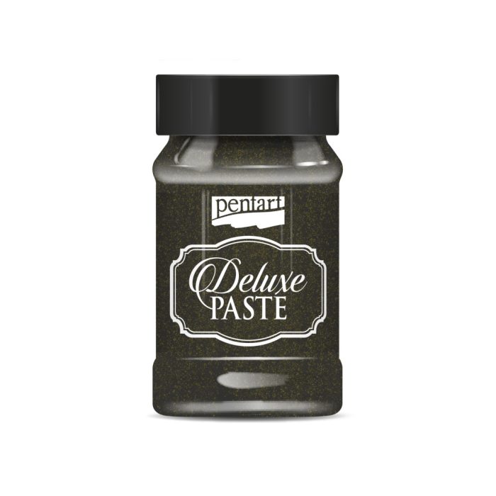 Pentart Deluxe paszta 100 ml fekete-arany - 43735