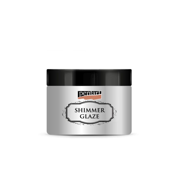 Pentart Csillogó máz 150 ml ezüst - 43739