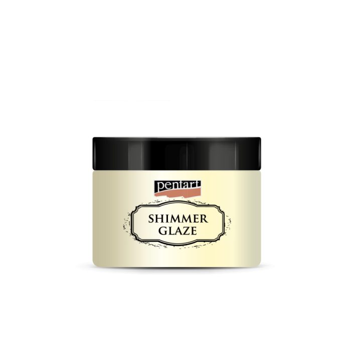 Pentart Csillogó máz 150 ml gyöngyházfehér - 43740