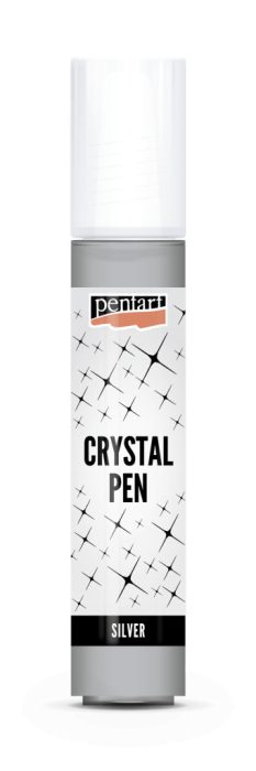 Pentart Kristálytoll 30 ml ezüst - 43755