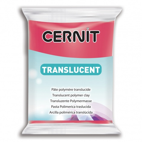 Cernit süthető gyurma TRANS, 56 g - rubint - 44189