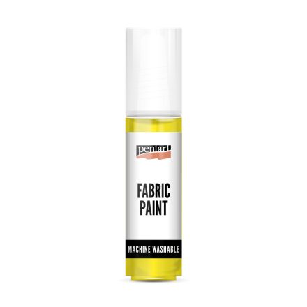 Pentart Textilfesték 20 ml sárga - 44341