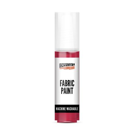 Pentart Textilfesték 20 ml kármin - 44344