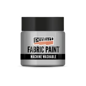 Pentart Textilfesték metál 20 ml ezüst - 44367