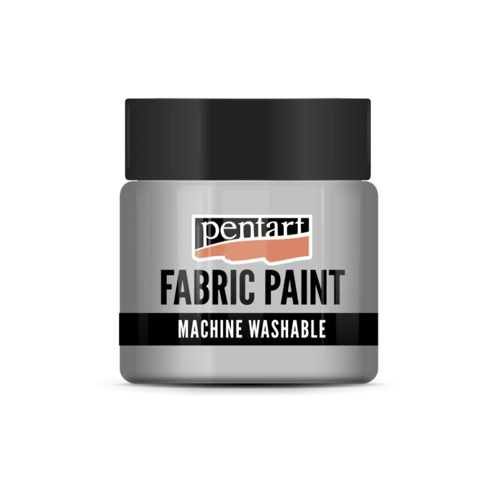Pentart Textilfesték metál 20 ml ezüst - 44367