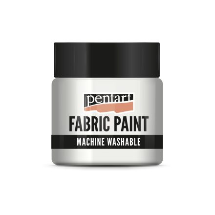 Pentart Textilfesték 50 ml gyöngyházfehér - 44394