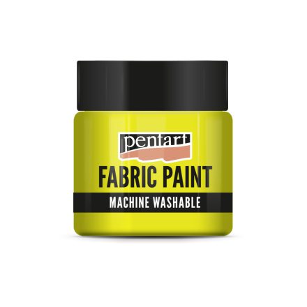 Pentart Textilfesték neon 30 ml sárga - 44475