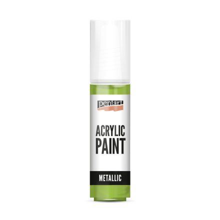 Pentart Metál akrilfesték 20 ml világoszöld - 6234