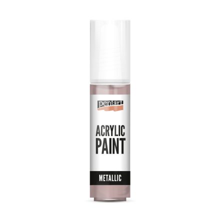 Pentart Metál akrilfesték 20 ml rózsaszín - 6236