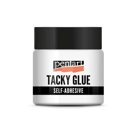 Pentart Hobbiragasztó tacky, öntapadóra száradó 50 ml - 661