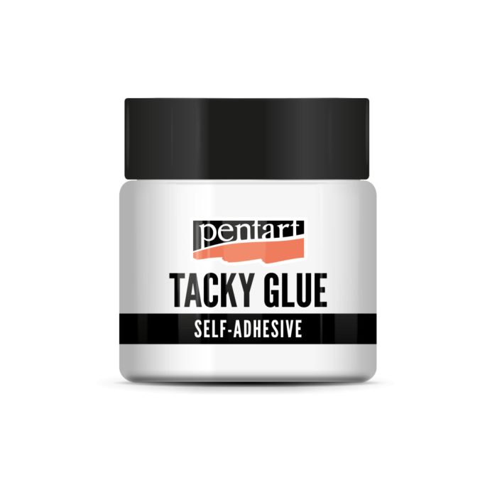 Pentart Hobbiragasztó tacky, öntapadóra száradó 50 ml - 661