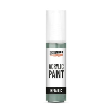 Pentart Metál akrilfesték 20 ml zöldeskék - 711