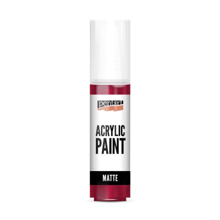 Pentart Matt akrilfesték 20 ml kárminpiros - 94