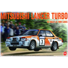  NUNU-BEEMAX PN24018 1:24 Mitsubishi Lancer Turbo 1000 Lakes Rally 1982