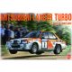 NUNU-BEEMAX PN24018 1:24 Mitsubishi Lancer Turbo 1000 Lakes Rally 1982