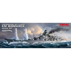 Meng Model 1:700 Kriegsmarine Battleship KM Bismarck
