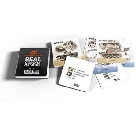 AK Interactive MERCHANDISING - COASTER / POSAVASOS REAL COLOR  - Limited Edition