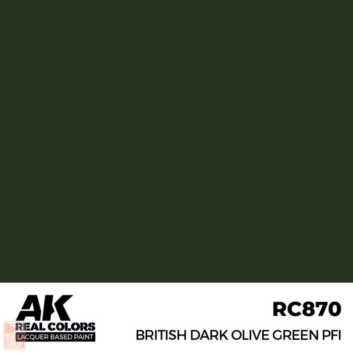 British Dark Olive Green PFI 17 ml.