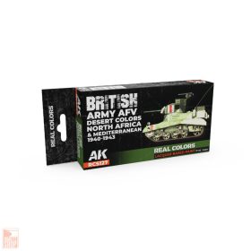   British Army AFV Desert Colors. North Africa and Mediterranean 1940-1943 SET