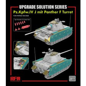   Ryefield model 1:35 Upgrade set for 5068 Pz.Kpfw.IV J mit Panther F Turret