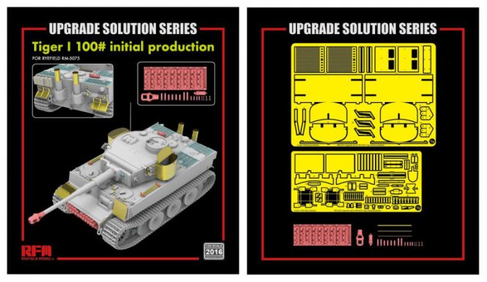 Ryefield model 1:35 Upgrade set for 5075 Tiger I 100#