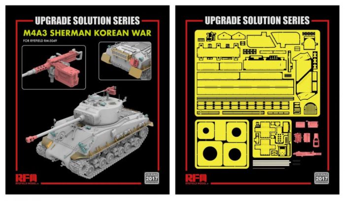 Ryefield model 1:35 Upgrade set for 5049 M4A3 76w hvss Sherman