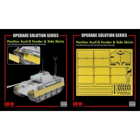   Ryefield model 1:35 Panther Ausf.G Fender & Side Skirts  for 5018 5019 5045 5089