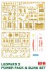 Ryefield model 1:35 Leopard 2 Power pack & Sling set