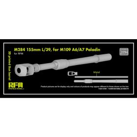   Ryefield model 2094 1:35 3D printed Gun barrel M284 155mm L/39 for M109 A6/A7 Paladin, for RFM