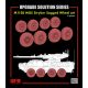 Ryefield model 1:35 M1128 MGS Stryker Sagged Wheel set, 8 pieces