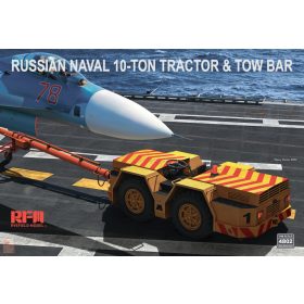   Ryefield model 4802 1:48 Russian Naval 10-ton Tractor and Tow Bar