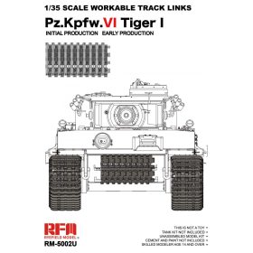   Ryefield model 1:35 Workable track links for Tiger I early (New mould, upgraded version)
