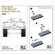 Ryefield model 1:35 M1A1/ M1A2 T-158”Big Foot”Workable Track Link