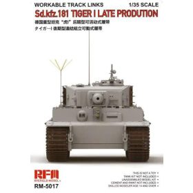 Ryefield model 1:35 Workable track links for Tiger I late