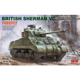   Ryefield model 1:35 British Sherman vc firefly w/workable track links