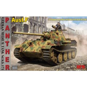 Ryefield model 1:35 Panther Ausf.F w/workable track links